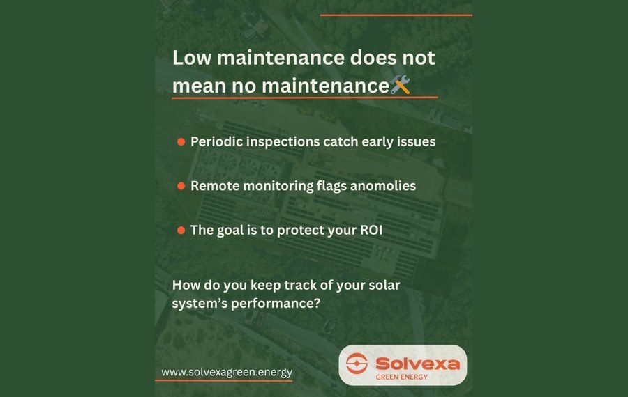 Low maintenance does not mean no maintenance